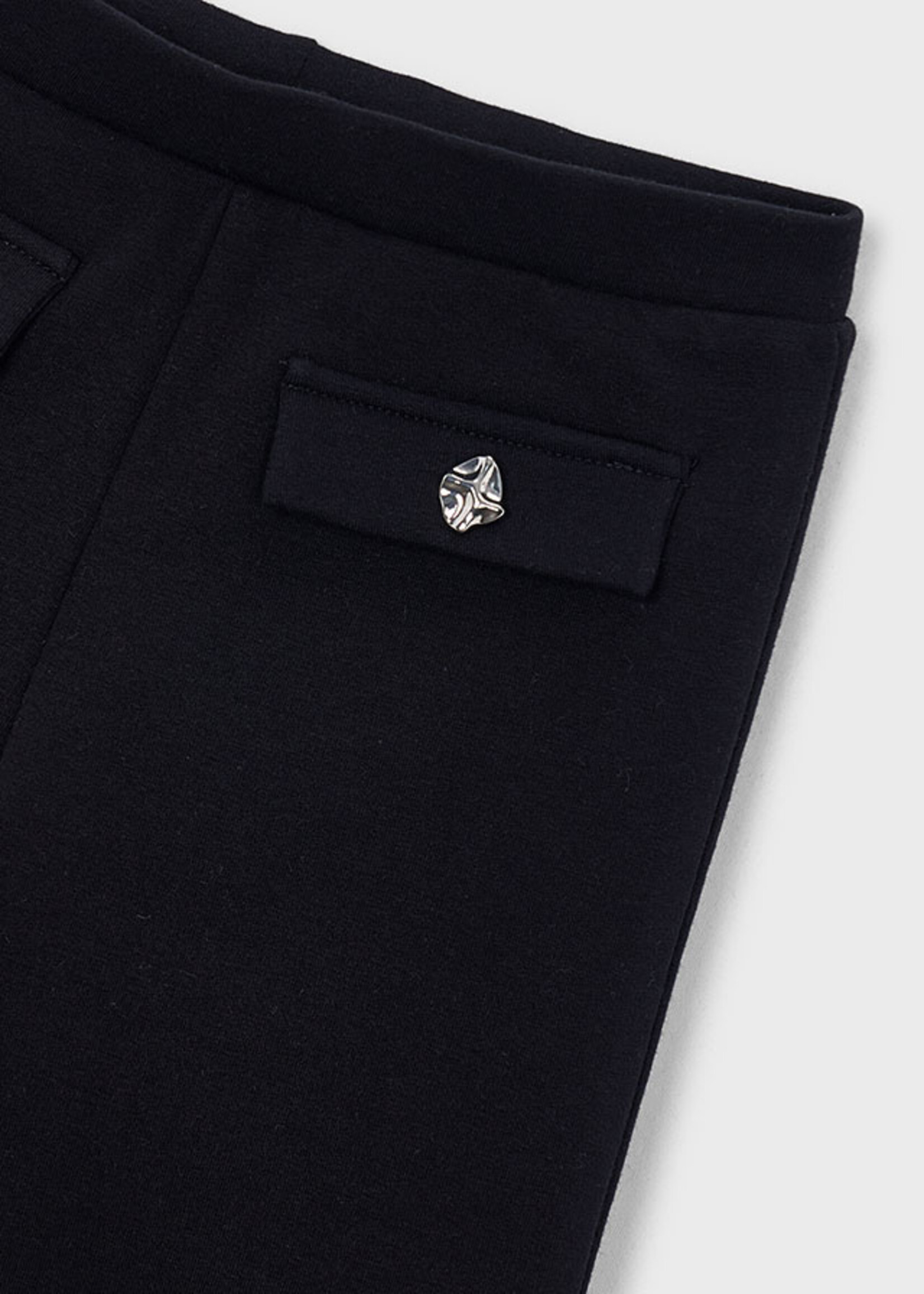 Mayoral Flare Fleece Leggings Black