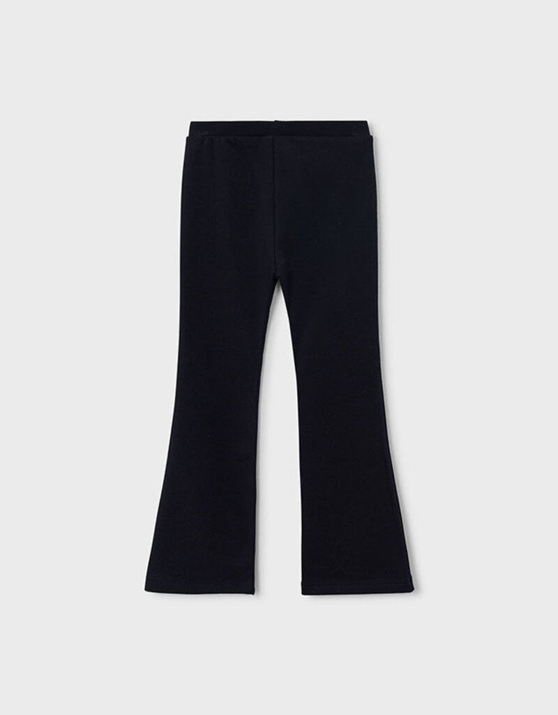 Mayoral Flare Fleece Leggings Black