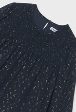 Mayoral Black Shimmer Blouse