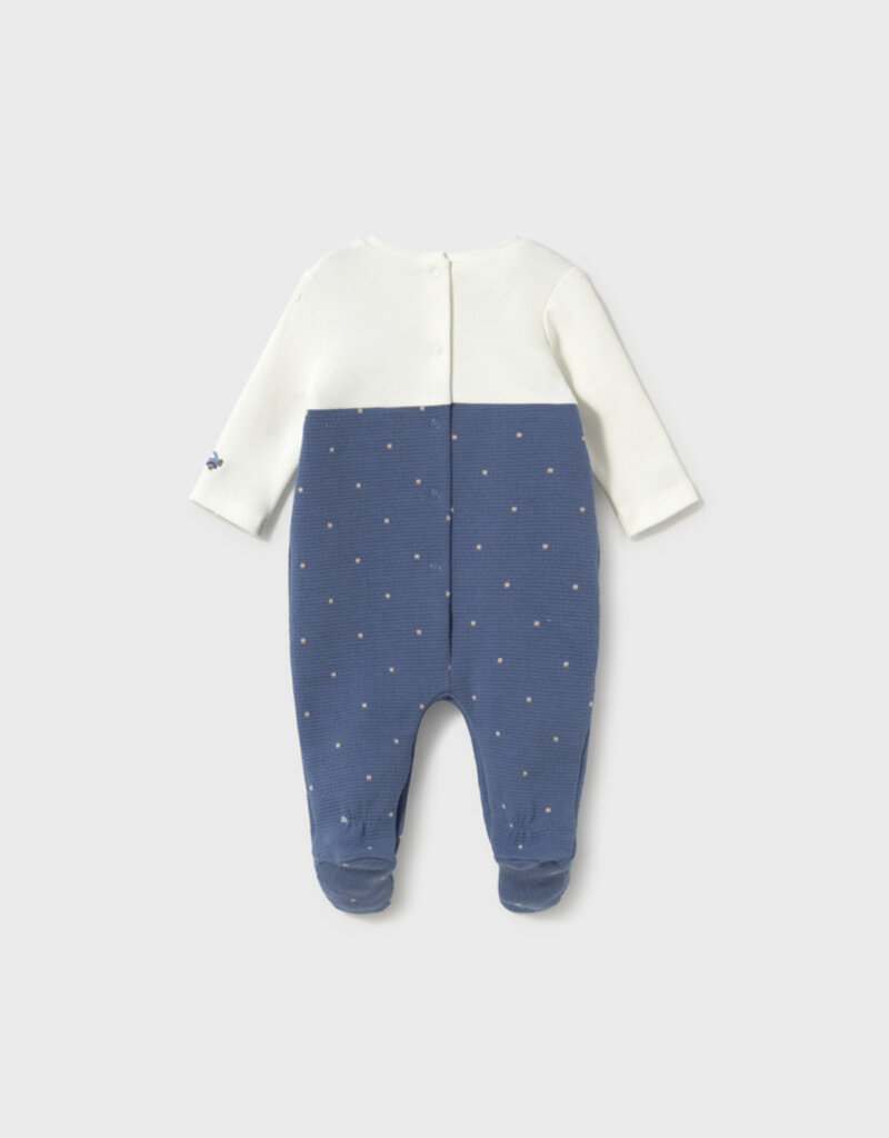 Mayoral Boys Overall w/Top Blue