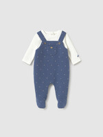 Mayoral Boys Overall w/Top Blue