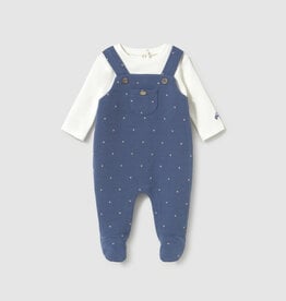 Mayoral Boys Overall w/Top Blue