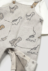 Mayoral Overall Dino Print Set