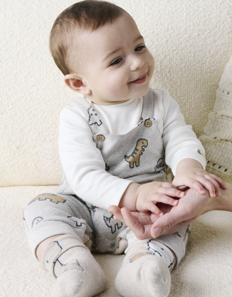 Mayoral Overall Dino Print Set