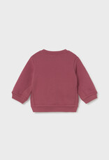 Mayoral Boys Pullover w/Bear Applique Plum