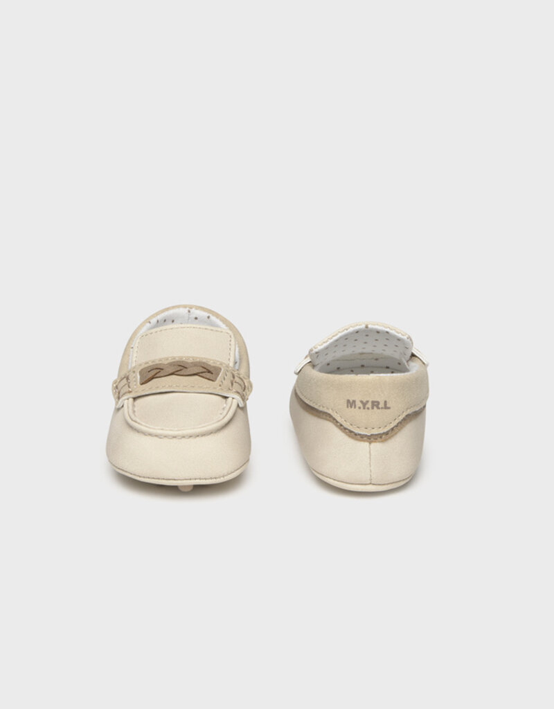 Mayoral Baby Boys Tan Moccasins