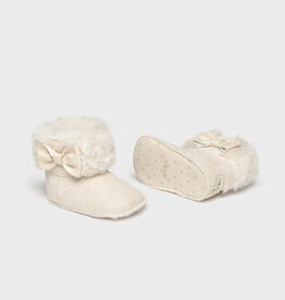 Mayoral Baby Girl Fur Cuffed Boots