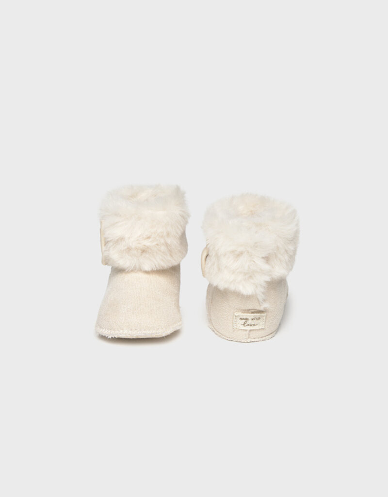 Mayoral Baby Girl Fur Cuffed Boots