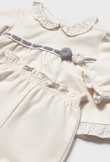 Mayoral Cream Fancy Pant Set