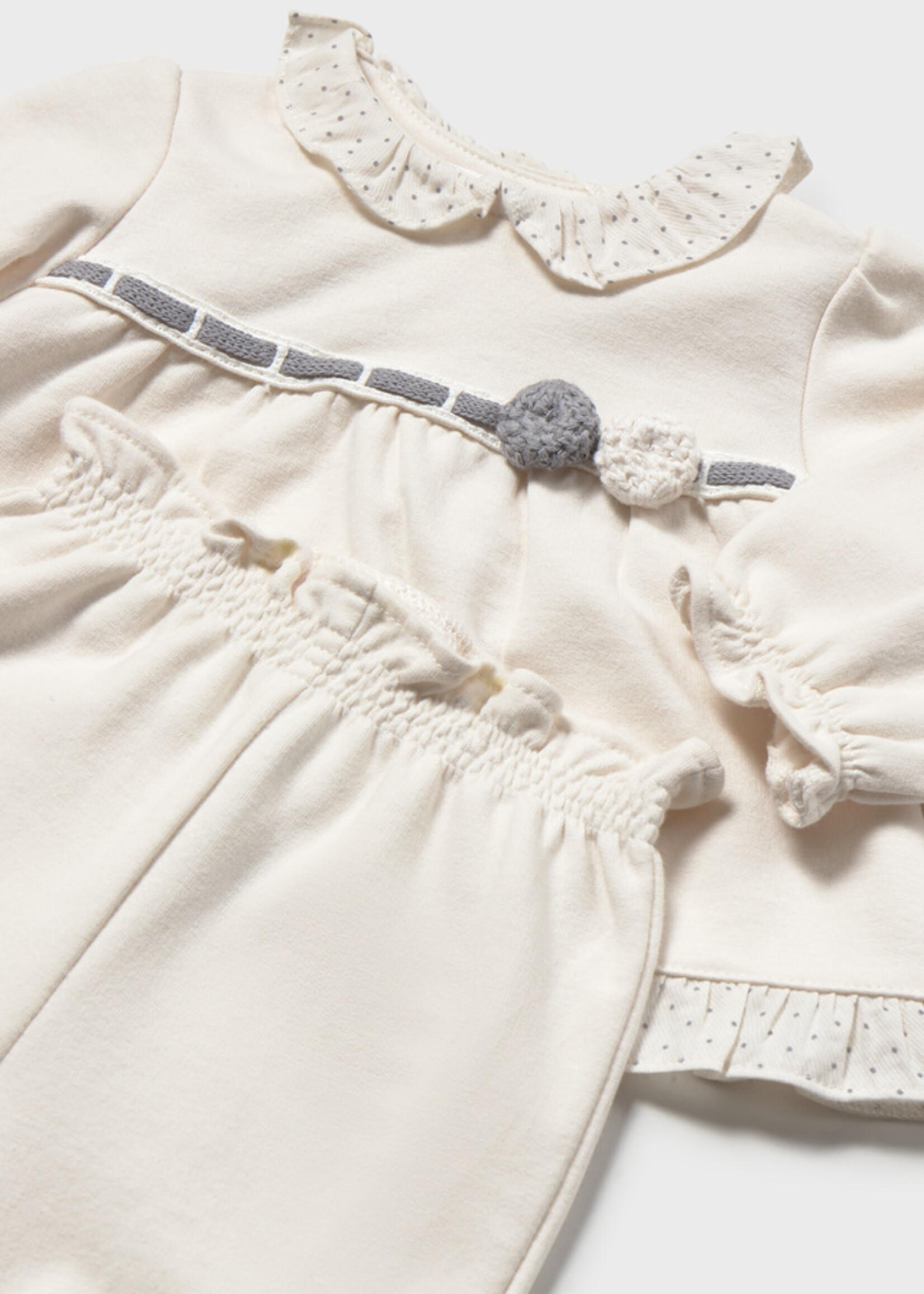 Mayoral Cream Fancy Pant Set