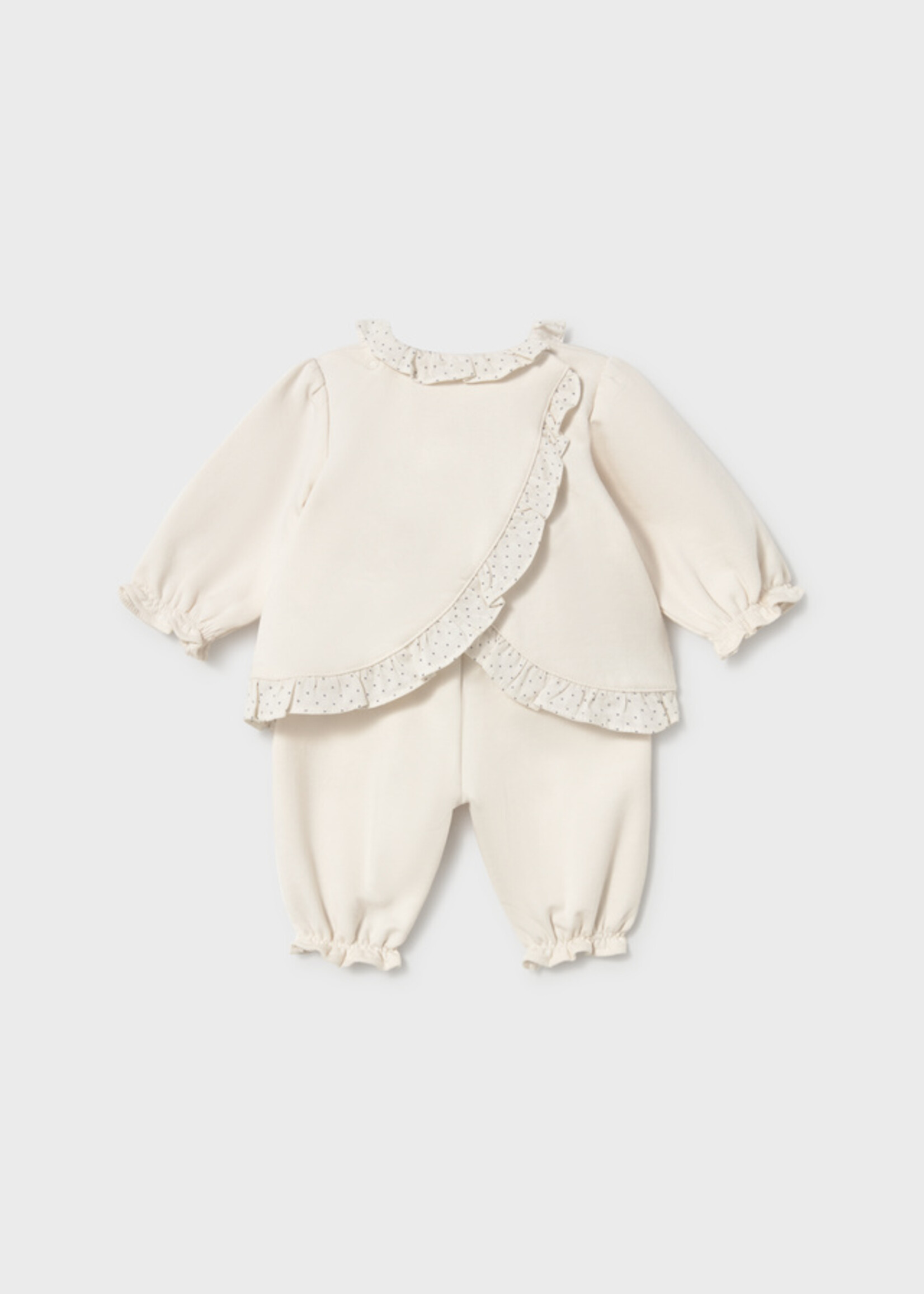 Mayoral Cream Fancy Pant Set