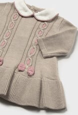Mayoral Mocha Knit Dress