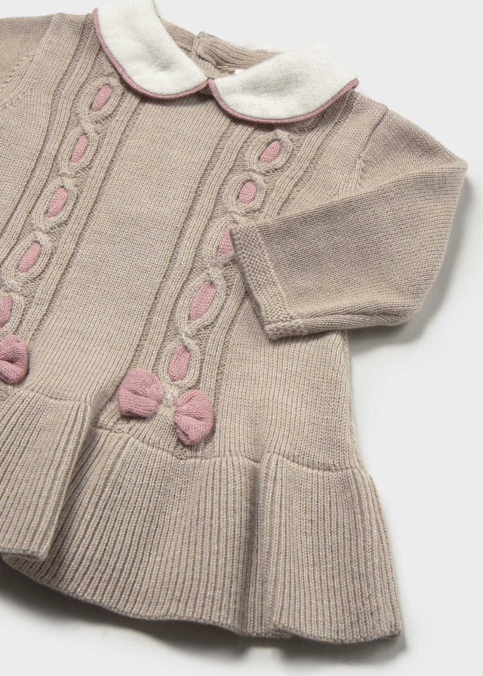 Mayoral Mocha Knit Dress