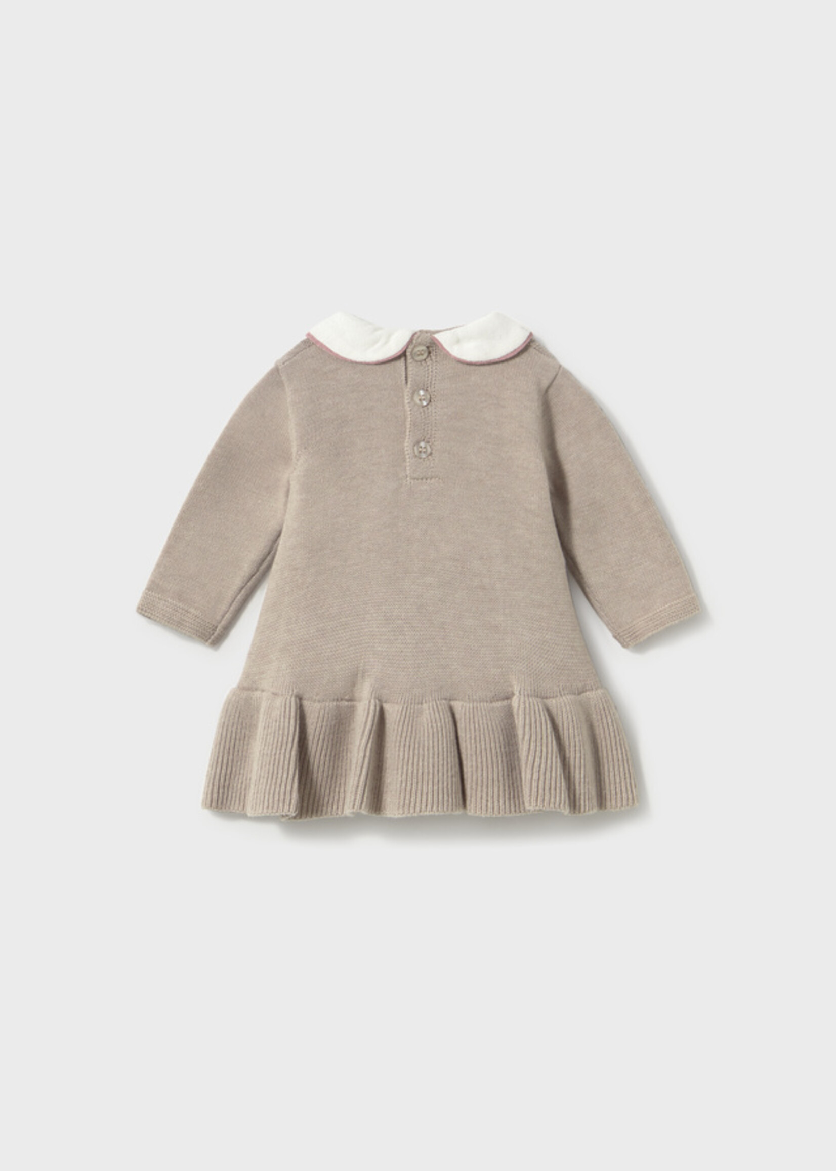 Mayoral Mocha Knit Dress