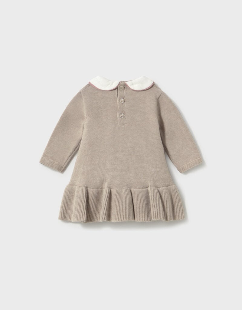 Mayoral Mocha Knit Dress