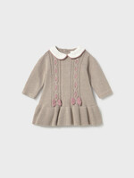 Mayoral Mocha Knit Dress