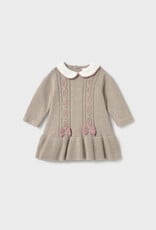 Mayoral Mocha Knit Dress