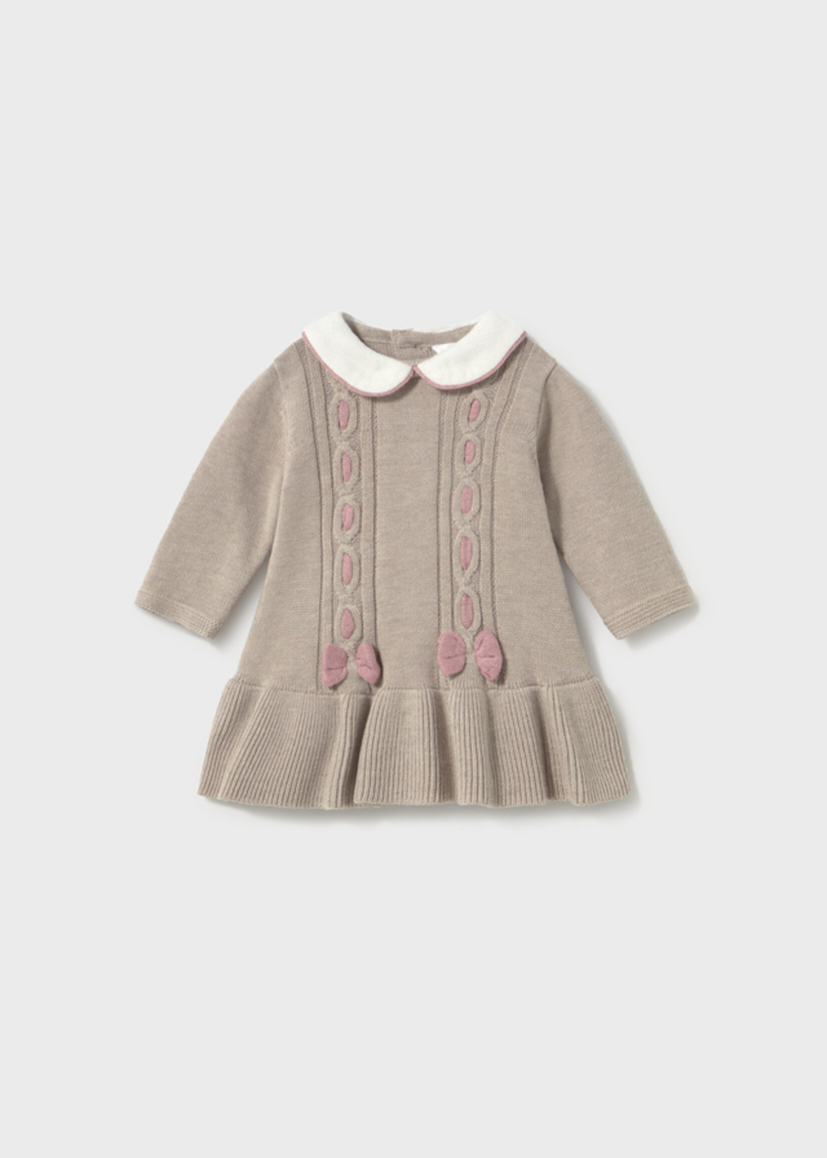 Mayoral Mocha Knit Dress