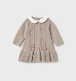 Mayoral Mocha Knit Dress