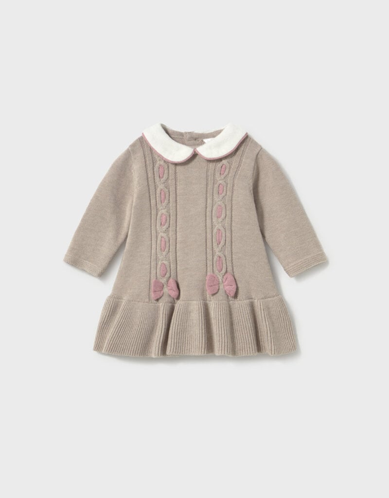 Mayoral Mocha Knit Dress
