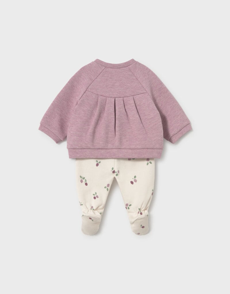 Mayoral Baby Girl Mauve Top Legging Set