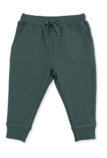 Angel Dear Rugby Stripe Green L/S Polo and Jogger