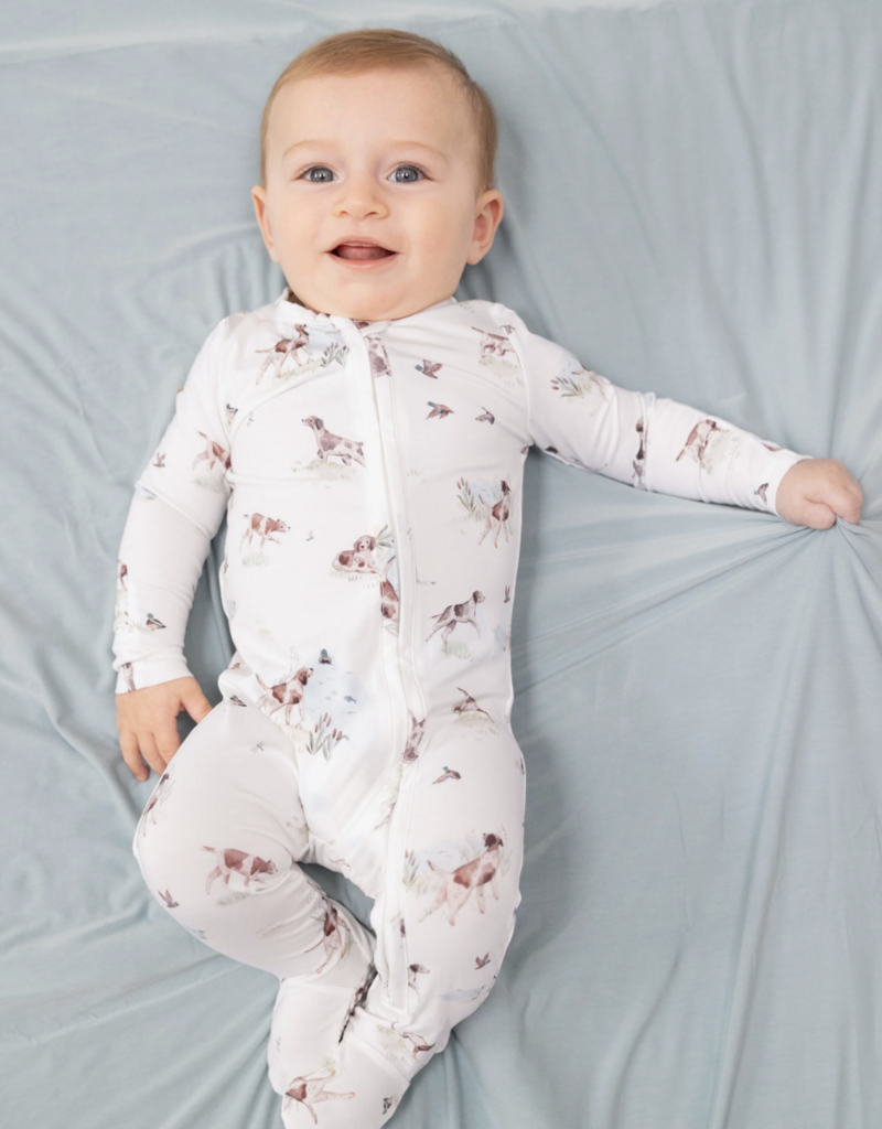 Angel Dear American Ducks  2 Way Zipper Footie