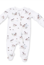 Angel Dear American Ducks  2 Way Zipper Footie