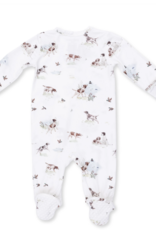 Angel Dear American Ducks  2 Way Zipper Footie