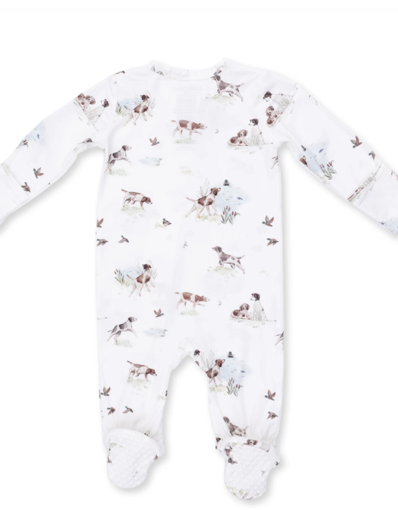 Angel Dear American Ducks  2 Way Zipper Footie