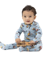 Angel Dear Crayon Construction 2 Way Zipper Footie