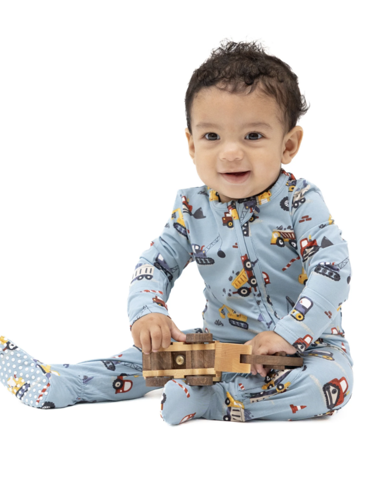 Angel Dear Crayon Construction 2 Way Zipper Footie