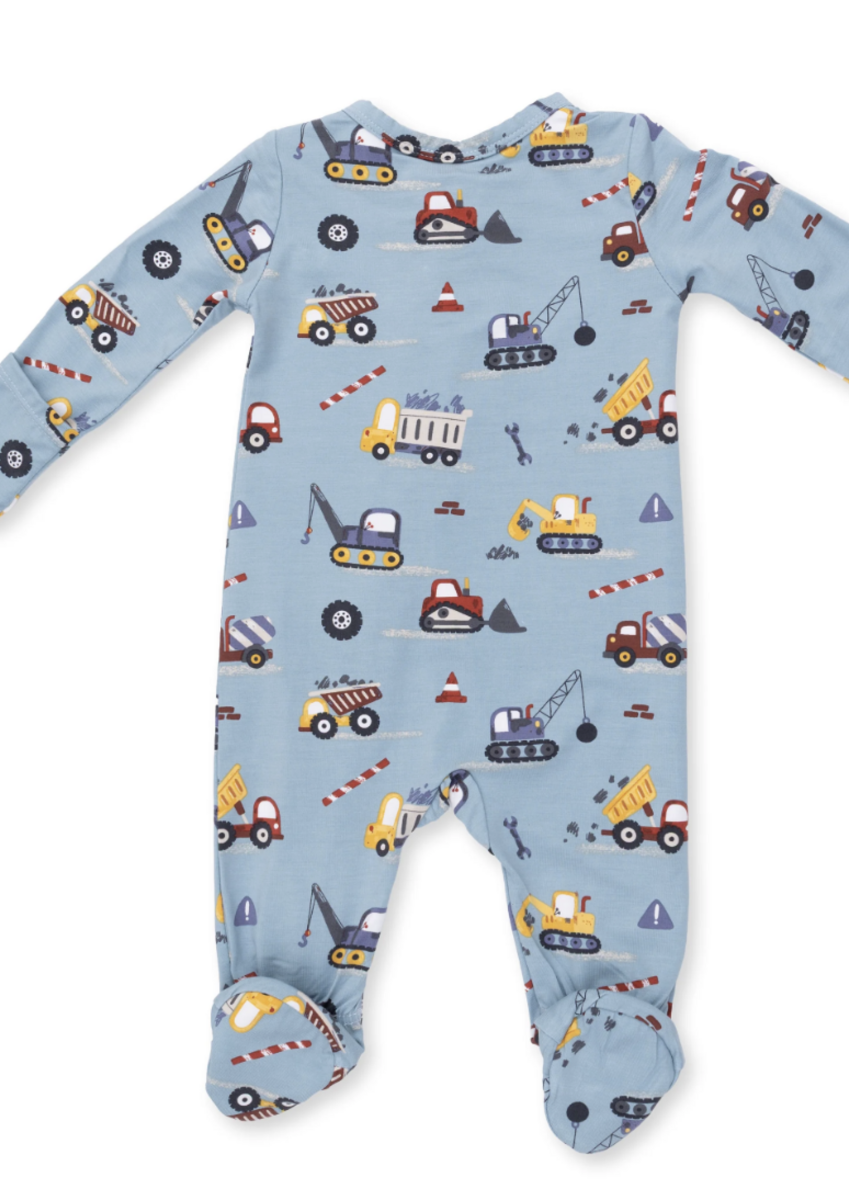 Angel Dear Crayon Construction 2 Way Zipper Footie