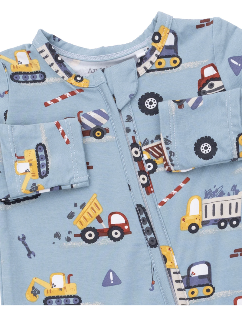 Angel Dear Crayon Construction 2 Way Zipper Footie