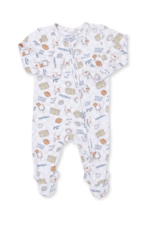 Angel Dear Football Check 2 Way Zipper Footie