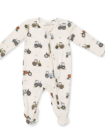 Angel Dear Future Farmer 2 Way Zipper Footie
