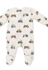 Angel Dear Future Farmer 2 Way Zipper Footie