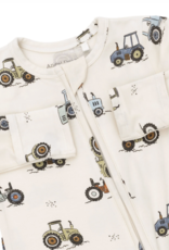 Angel Dear Future Farmer 2 Way Zipper Footie