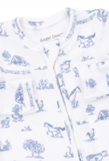 Angel Dear Farm Friends 2 Way Zipper Footie