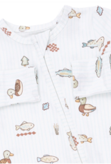 Angel Dear Lake Cuties 2 Way Zipper Footie