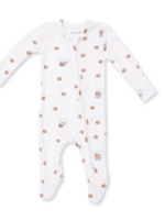 Angel Dear Mini Basketballs 2 Way Zipper Footie