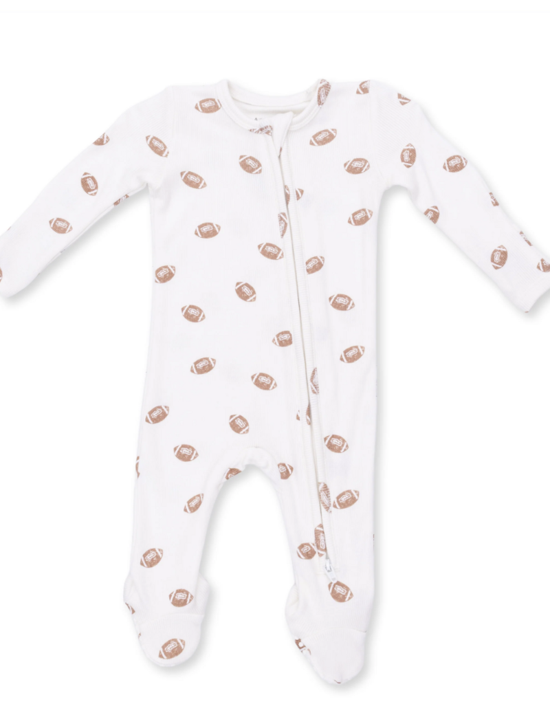 Angel Dear Mini Footballs 2 Way Zipper Footie