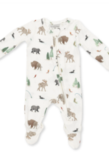 Angel Dear Northern Woodland Animals 2 Way Zipper Footie
