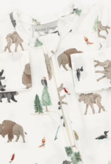 Angel Dear Northern Woodland Animals 2 Way Zipper Footie
