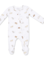 Angel Dear Puppy Snuggle Club 2 Way Zipper Footie
