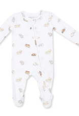 Angel Dear Puppy Snuggle Club 2 Way Zipper Footie