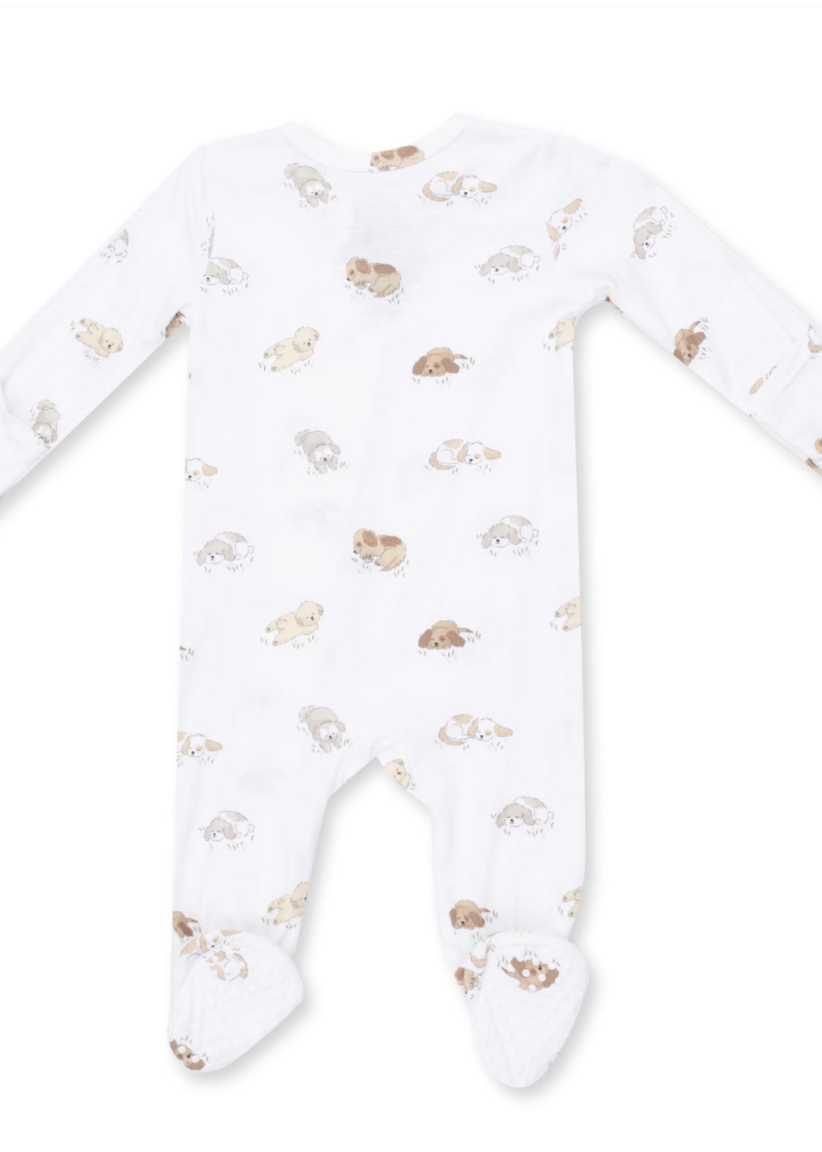 Angel Dear Puppy Snuggle Club 2 Way Zipper Footie