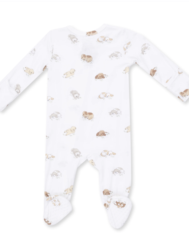 Angel Dear Puppy Snuggle Club 2 Way Zipper Footie