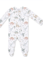 Angel Dear Sweet Baby Dinos 2 Way Zipper Footie