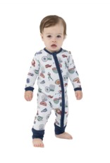 Angel Dear Football Patches Convertible Romper